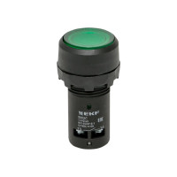 Зеленая кнопка EKF SW2C-10D с подсветкой неон 1нз+1р IP54 PROxima sw2c-md-g