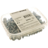 Прессшайба Качественный КРЕПЕЖ 4.2х19 мм, серая RAL 7004, острая, 220 шт 0200247 КЧ