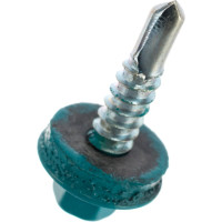 Кровельный саморез крепежная техника синяя вода RAL 5021, 5.5х25 мм, 250 шт 420398 БК