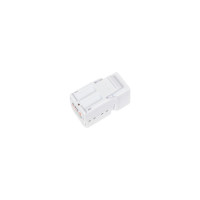 Модуль-вставка типа Keystone NIKOMAX неэкранированный, белый NMC-KJUE2-FT-WT