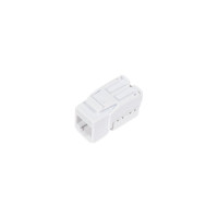 Модуль-вставка типа Keystone NIKOMAX неэкранированный, белый NMC-KJUE2-FT-WT
