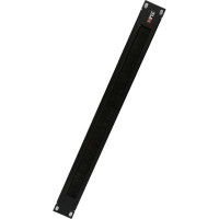 Щёточный ввод TLK 19, 1U, черный TLК-BRSH-1U-BK TLK-BRSH-1U-BK