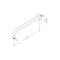 Держатель для верхнего душа AM.PM F0500701