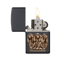 Зажигалка Zippo Classic с покрытием Black Matte 29409