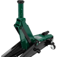 Гидравлический подкатной домкрат с механизмом быстрого подъема и сменной надставкой ROCKFORCE 3т RF-T83006B(16087)