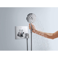Термостатический смеситель HANSGROHE 15765000 ShowerSelect внешняя часть 00000036102