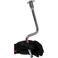 Вороток - коловорот Rockforce 3/8x1/2DR шарнирный с переставным посадочным квадратом RF-8154410U(18648)