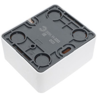 Информационная розетка ЭРА 11-3203-01 RJ45, открытой установки, IP20, Эксперт, белый Б0020730