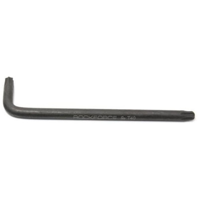 Ключ Rockforce TORX Г-образный длинный с шаром T40 RF-76640BL(25545)