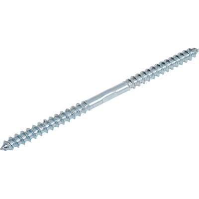 Двусторонний шуруп Госкреп 8х140 мм, цинк, этикетка 3-0014610