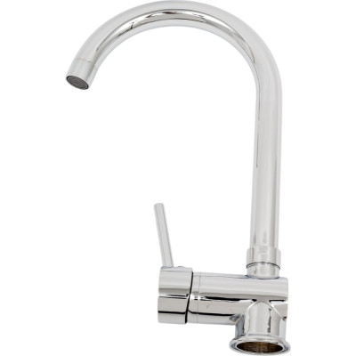 Смеситель кухонный однорычажный Guven с поворотным изливом 9103