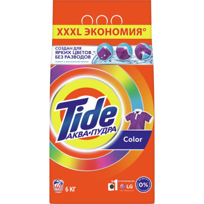 Порошок-автомат TIDE Color 6 кг 0001230245