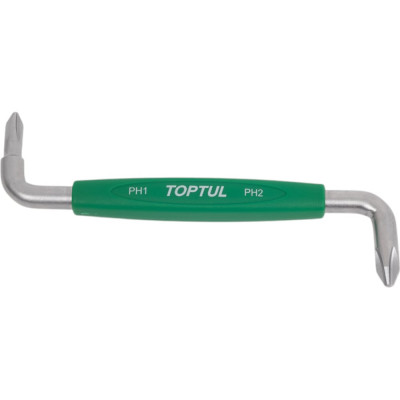 Двухсторонняя отвертка TOPTUL крест PH1xPH2 FBKA0102
