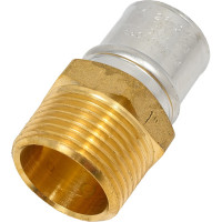 Переходник с наружной резьбой STOUT 1х26 прессовой SFP-0001-000126 RG008S95VRRCCD