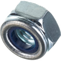 Шестигранная гайка со стопорным нейлоновым кольцом Bullit DIN 985 10.9 высокая M10 8шт 14-0018250