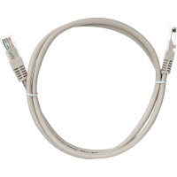 Патчкорд AOpen/Qust литой UTP кат.5е 1м серый ANP511-1M