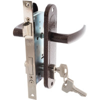 Врезной замок ЗЕНИТ ЗВ7-70.04-02 медь 28014