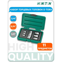 Набор торцевых головок E-TORX HONITON, 11 предметов 432011EB В0000000180583