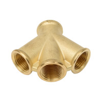 Муфта прямая (4х1/2F; латунь) HUBERTH RP208355