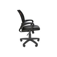 Кресло Easy Chair VTEChair-304 TPU кожзам черный/сетка черный, пластик 1216343