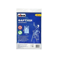 Одноразовый фартук UNIBOB Полиэтилен, 20 шт 215015