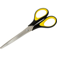 Офисные ножницы INFORMAT металл, 190 мм, прорезиненные, анатомические ручки SO1905