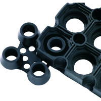 Резиновый ковер для входной зоны HAMAT ДОМИНО/DOMINO 100х150 см, 22 мм 350/01