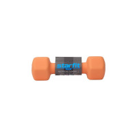 Неопреновая гантель Starfit DB-201 2 кг, оранжевый пастель УТ-00018831