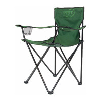 Кресло с подстаканником Ifrit Gerion сталь, 600D oxford, зеленый МКТ-994 4630086587551