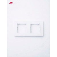 Двойная горизонтальная рамка Mutlusan Electric, белая 2220 800 1201