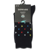 Мужские носки DIWARI HAPPY 20С-37СП, р.25, 138 темно-синий 1001331290020027138