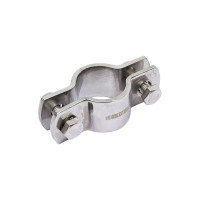 Трубный хомут без ножки TITAN LOCK DN20 (21,3-23 мм), нерж. 304 TL020FPS