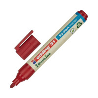 Маркер для бумаги для флипчартов EDDING 31/2 ecoline красный, 1.5-3 мм 1183272