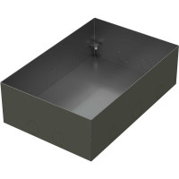 Металлическая коробка Экопласт BOX/6-8 с крышкой для заливки в пол 250x168x75мм, для люков 70062, 70082 70161