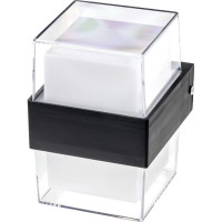 Настенный накладной светильник duwi NUOVO LED 6Вт ABS пластик 3000К IP54 черный 24780 1
