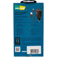 СЗУ More Choice 1USB 1.0A для micro USB NC33m Black