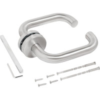 Комплект ручек Стандарт 0203 SS (35-70) INOX нерж. сталь 14871