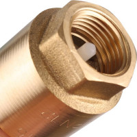 Обратный пружинный клапан STOUT Svc-0012-000015 1/2" муфтовый, с пластиковым седлом RG008T8CKERRJ5