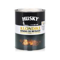Краска по металлу HUSKY Klondike с молотковым эффектом, салатовый, 0.9 л 31802