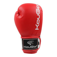 Боксерские перчатки Kougar 8oz, красные KO200-8