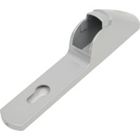 Накладка PZ92 для механизма антипаник бара Doorlock PD800FR-BAR, RAL9006 серебристая 75428