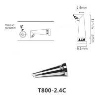 Паяльное жало T800-2.4C ATTEN 103557