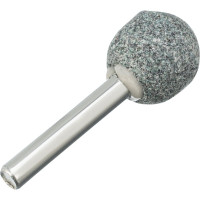 Шарошка абразивная, шар, 19 мм, для дрели, хвостовик d6 мм, 63с Denzel 76023