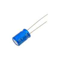 Электролитический конденсатор JB Capacitors 330мкФ, 16В, 105C, 8x12мм JRB1C331M03500800120000B-43