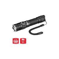 Алюминиевый масштабируемый аккумуляторный фонарик WORKPRO1200LM  WP351006