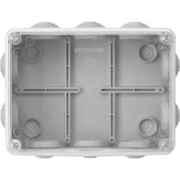 Коробка распределительная TDM ELECTRIC 150х110х70мм, прозрач. крышка, IP55, 10 гермовводов SQ1401-1141