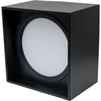 Накладной светодиодный светильник HOROZ ELECTRIC алюминий, 15W, 4200K, Черный, SANDRA-SQ15 016-045-0015 HRZ00002796