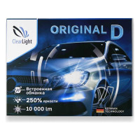 Комплект ламп Clearlight led original d2s 10000 lm (2шт) CLODLEDD2S-2