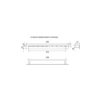 Телескопический канал для установки приточных устройств AERECO EHA², белый_ АЕА1151