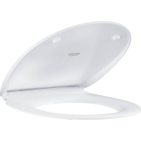 Сиденье для унитаза GROHE Bau Ceramic с микролифтом, альпин-белый 39898000